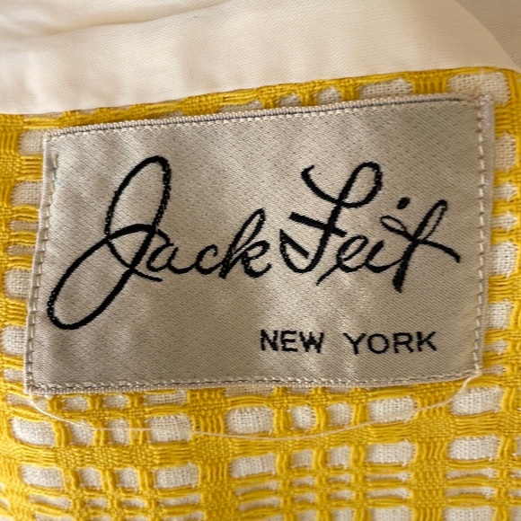 1960s-Inspired Yellow Shift Dress Suit - Picture 4 of 16